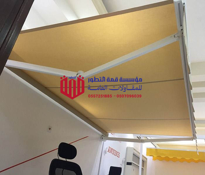 استخدامات مظلات كهربائية متحركة