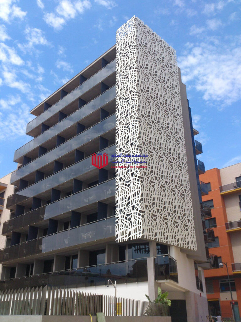 واجهات ليزر للعماير والفلل - واجهات منازل قص ليزر