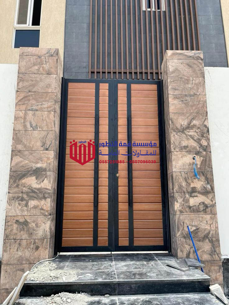 اسعار تلبيس الابواب بديل الخشب