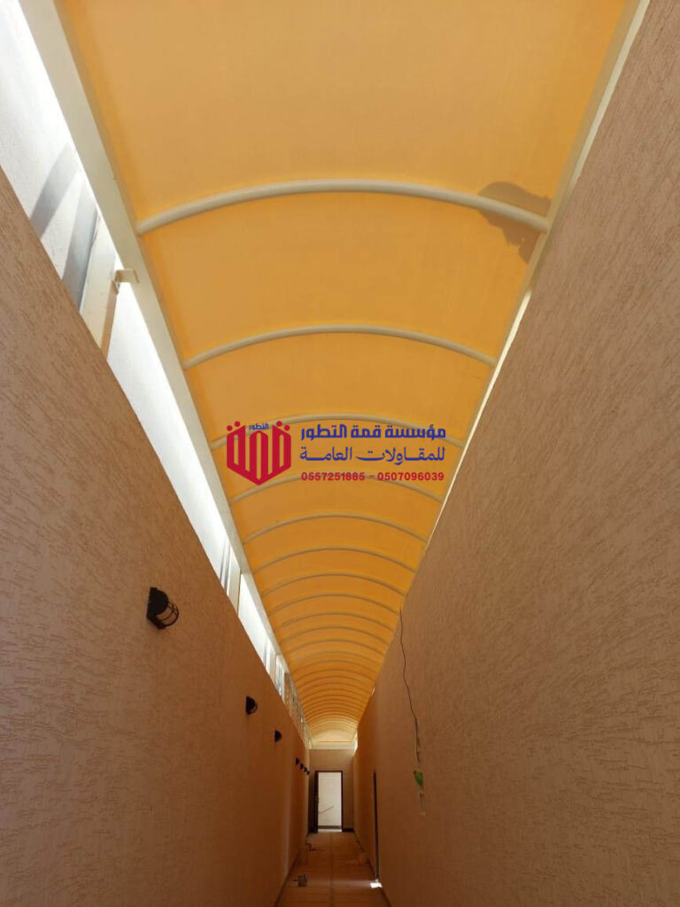 انواع مظلات قماش