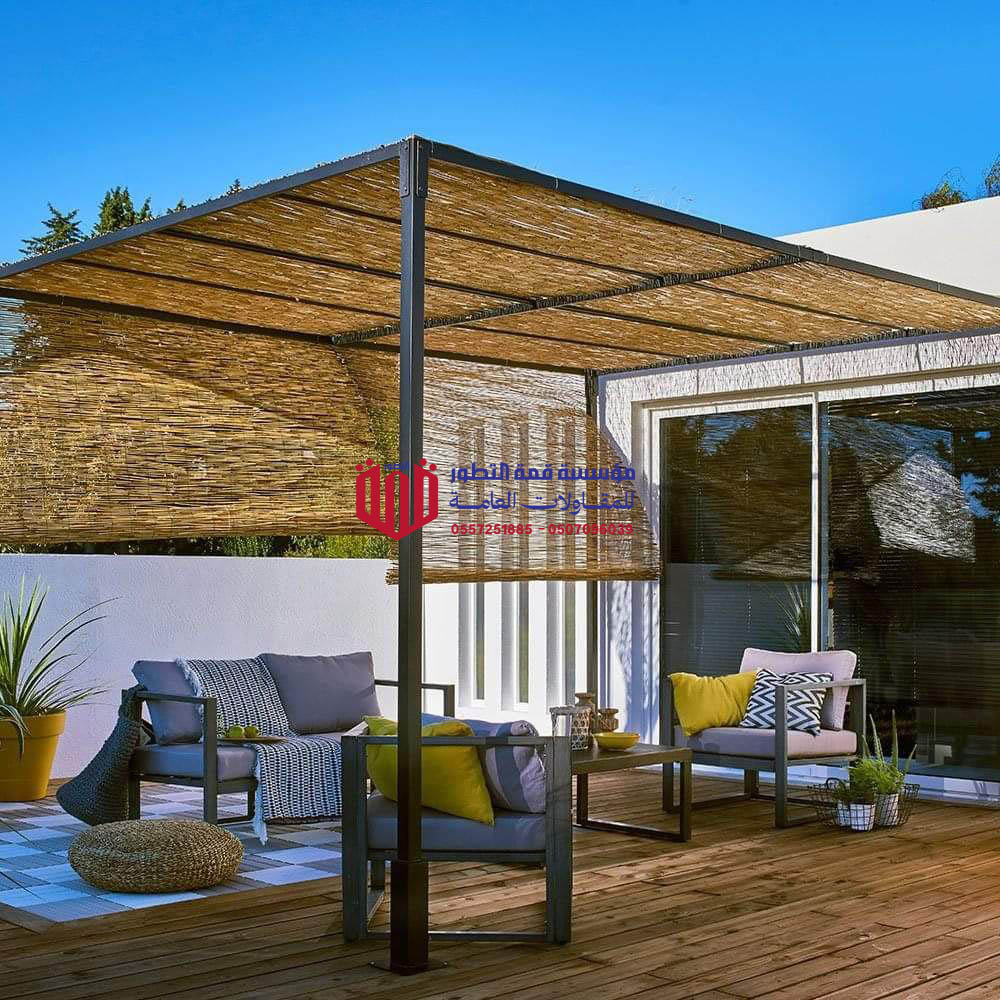 انواع مظلات خيزران