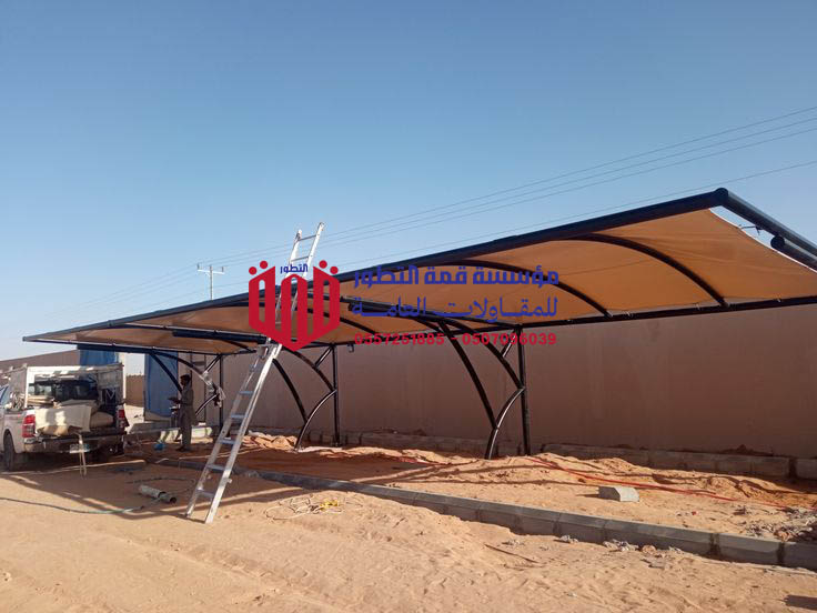 تركيب مظلات سيارات خارجية