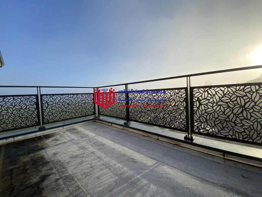 ساتر بلكونة حديد قص ليزر