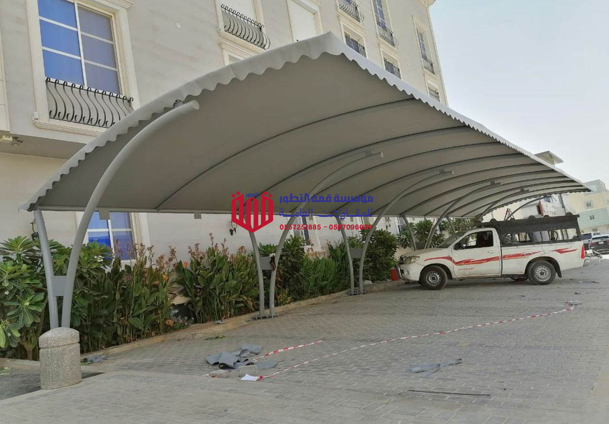 مظلات مواقف سيارات خارجية