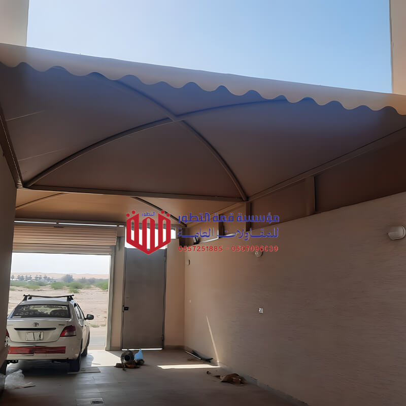 تركيب مظلات سيارات اكس