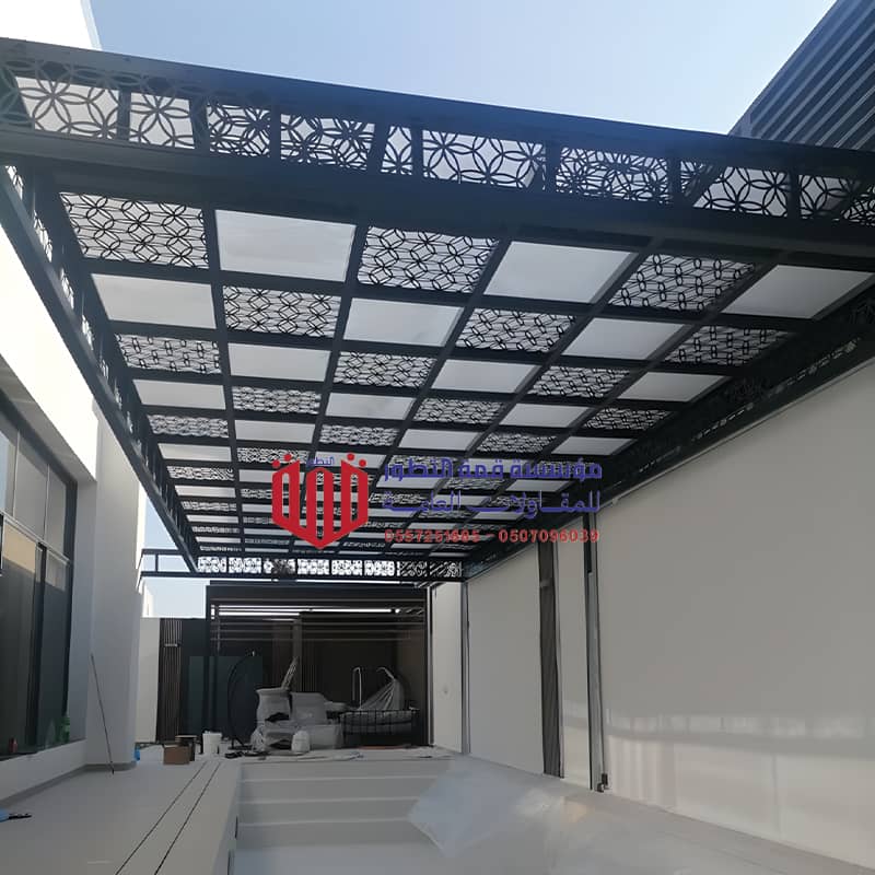 تنفيذ مظلات قص ليزر