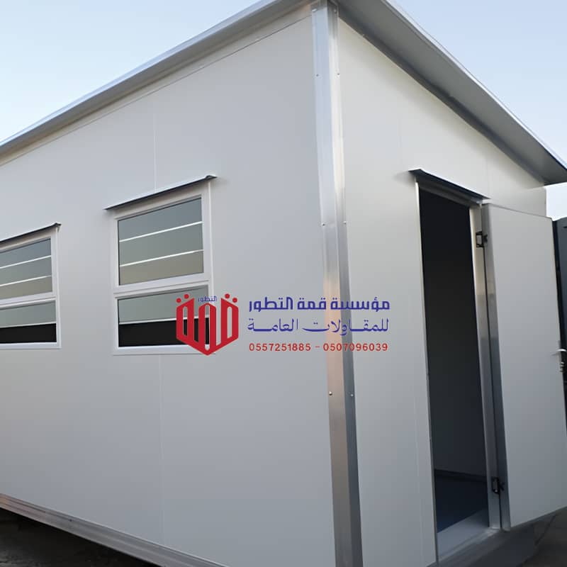 بناء غرف ساندوتش بانل بعزل حراري